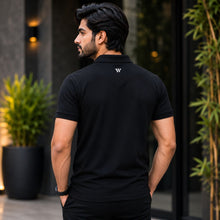 Wearist Signature Polo Shirt – Premium Relax Fit | Black