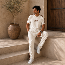 WEARIST Signature Tracksuit - Ivory+Brown