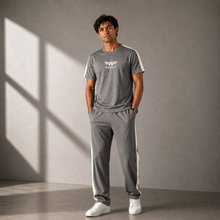 WEARIST Signature Tracksuit - Grey-Offwhite