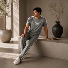 WEARIST Signature Tracksuit - Grey-Offwhite