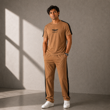 WEARIST Signature Tracksuit - Camel-Black