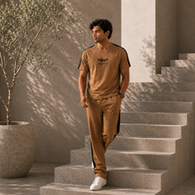 WEARIST Signature Tracksuit - Camel-Black