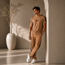 WEARIST Signature Tracksuit - Camel-Black