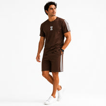 Wearist Signature Summer Shorts Set | Premium Cotton | Relaxed Fit - chocolate brown