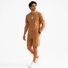 Wearist Signature Summer Shorts Set | Premium Cotton | Relaxed Fit - Camel