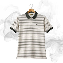 Executive Minimal Stripe Polo-SP004