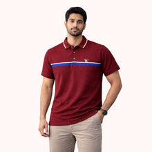 Heritage Maroon Accent Polo-SP011