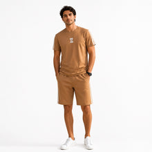 Wearist Signature Summer Shorts Set | Premium Cotton | Relaxed Fit - Camel