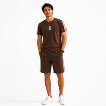 Wearist Signature Summer Shorts Set | Premium Cotton | Relaxed Fit - chocolate brown