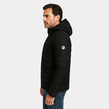 Premium Detachable  Hoodie Puffer Jacket Black