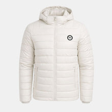Premium Detachable  Hoodie Puffer Jacket - Off white