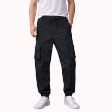 Men’s Slim Fit Cargo Trouser-black