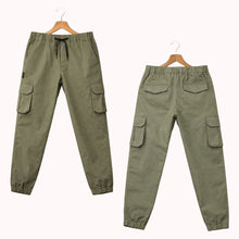 Men’s Slim Fit Cargo Trouser-Olive